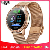 NEW COLOR SCREEN SMART WATCH FOR WOMEN FULL TOUCH BLOOD PRESSURE MEASUREMENT - HEALSTOR