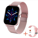 NEW COLOR SCREEN SMART WATCH FOR WOMEN FULL TOUCH BLOOD PRESSURE MEASUREMENT - HEALSTOR